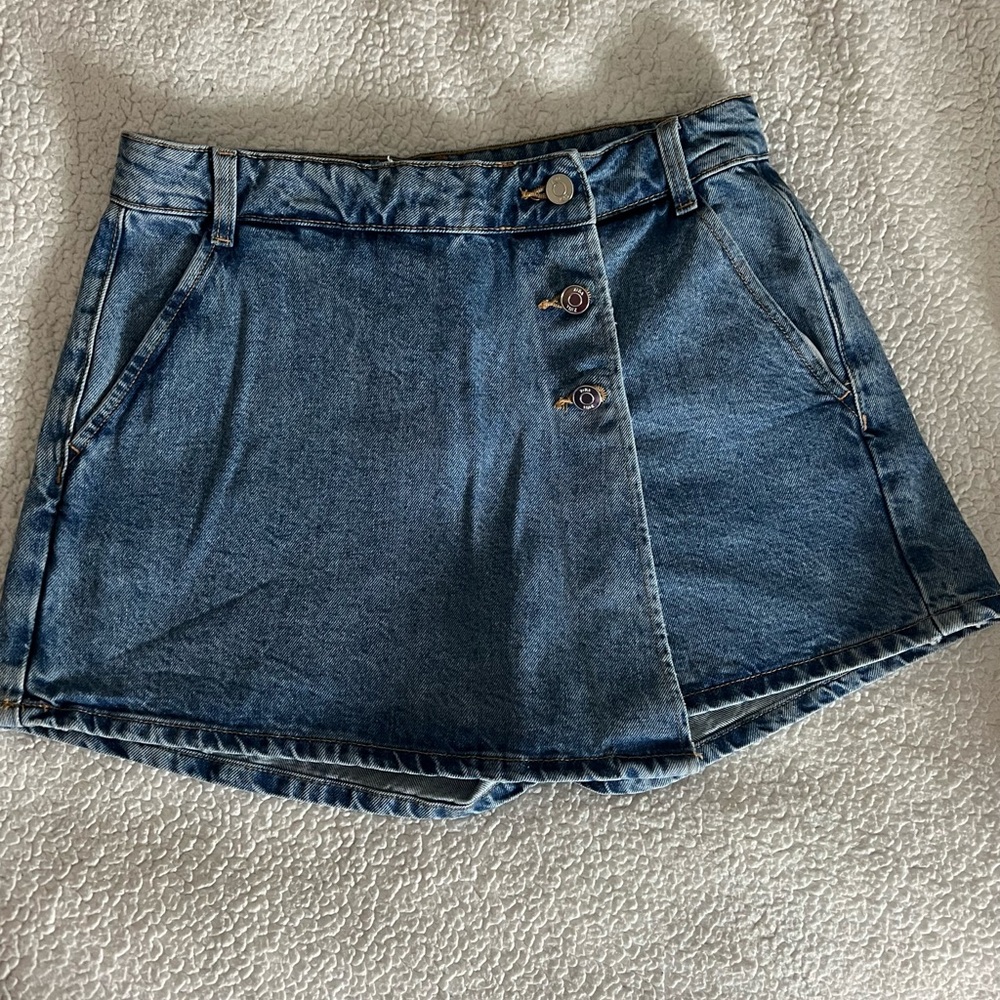 Zara Denim Skort